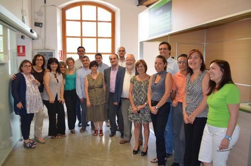 Set emprenedors signen convenis de lloguer per un despatx al Viver Empresa