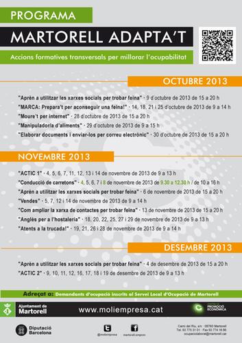 Programa MARTORELL ADAPTA’T