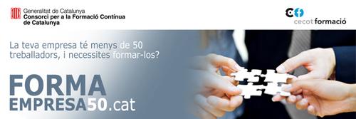 Forma Empresa 50: una gran oportunitat per formar-se