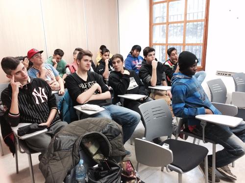 Sessió de sensibilització a l’emprenedoria per alumnes del PFI-PTT al Molí Empresa