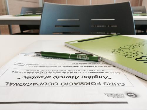 El Centre de Promoció Econòmica engega els cursos de Formació Ocupacional 2014-2015 amb l’inici del curs d’Anglès d’atenció al públic