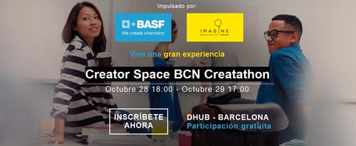 Creator Space BCN Creatathon, IMAGINE i BASF busquen participants per innovar en un consum responsable d’aliments