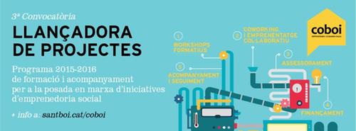 Participa en la 3ª Llançadora d’Emprenedoria de CoBoi