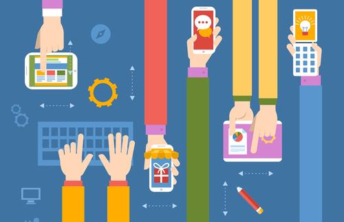 Línia de suport i micro ajudes del 80% per a la creació de pàgines web i aplicacions mòbils