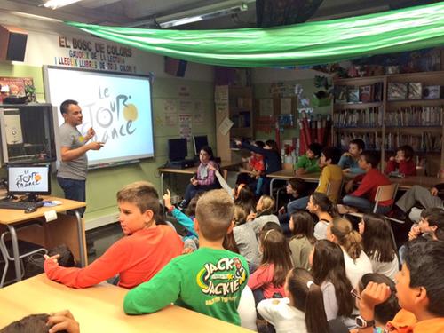 Les cooperatives escolars de Martorell aprenen a fer un logo