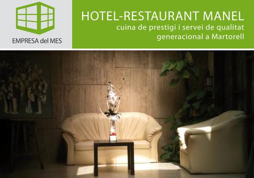 HOTEL-RESTAURANT MANEL, cuina de prestigi i servei de qualitat generacional a Martorell