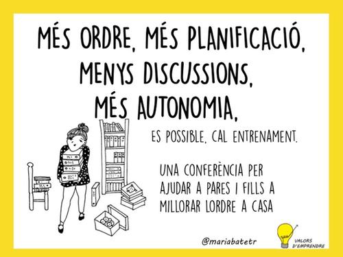 Maria Batet explicarà a les famílies com entrenar l’autonomia i la iniciativa dels nostres fills en el marc del projecte Cultura Emprenedora a l’Escola