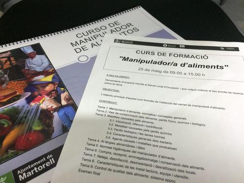Una cinquantena de persones en situació d’atur es formen en manipulació d’aliments al Molí Empresa