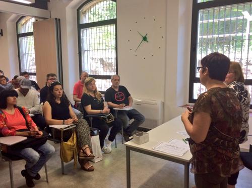 Més d’una quarantena d’aturats majors de 45 anys assisteixen a l’inici del nou programa Recicla’t +45