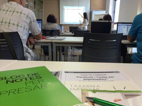 Conclou el primer cicle de formació empresarial 2016 al Molí Empresa amb la capacitació d’emprenedors en Facebook i Twitter per la gestió dels seus negocis