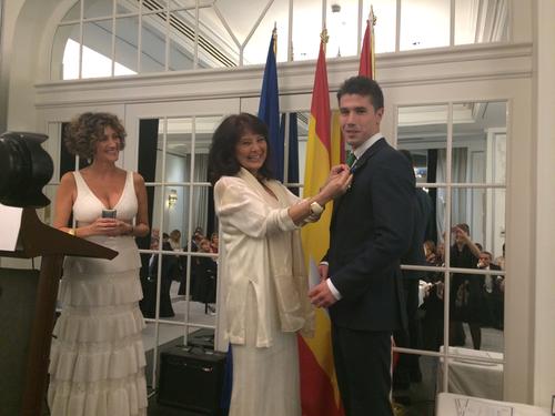 HASPHAN IMPORT S.L., empresa del viver Molí Empresa, rep la Medalla Europea al Mèrit en el Treball