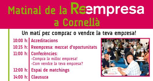 Matinal de la Reempresa a Cornellà. Vine a comprar o vendre la teva empresa!