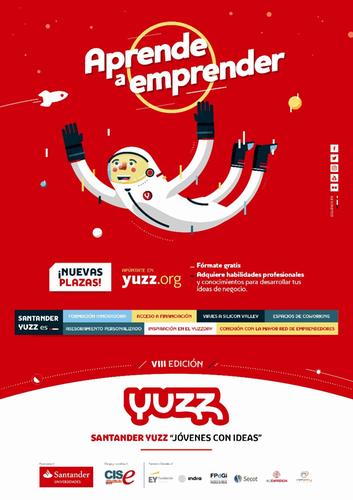 Nova convocatòria Yuzz Sant Feliu 2017, programa de suport a l’emprenedoria de base tecnològica per a joves