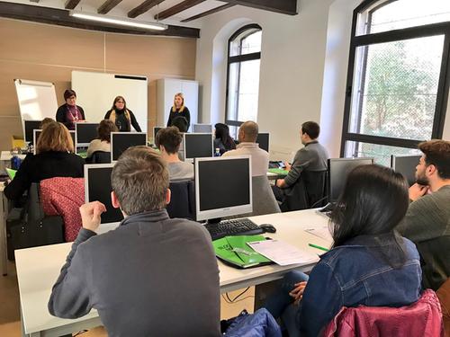Promoció Económica inicia la formació en creació de pàgines web per a persones en situació d’atur