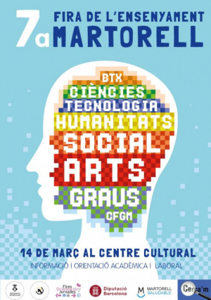Una vintena d’expositors seran presents a la 7a Fira de l’Ensenyament ‘Cerca’m’