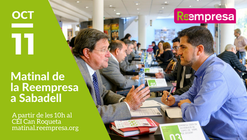 Un matí per comprar o vendre la teva empresa! 11 octubre, Matinal REEMPRESA a Sabadell