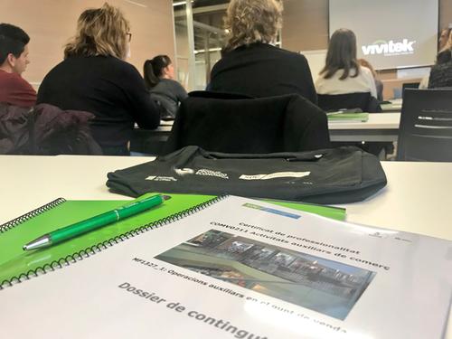 En marxa dos cursos més de formació ocupacional, Creació de pàgines web i Activitats de Comerç al Molí Fariner