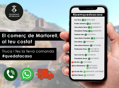 El comerç de Martorell al teu costat #quedatacasa
