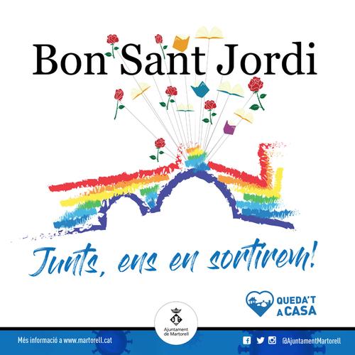 Sant Jordi confinat, però amb presentacions en línia de llibres, roses, tallers i jocs