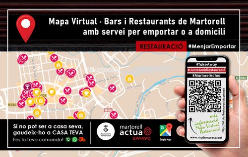 Llistat bars i restaurants de Martorell amb servei PER EMPORTAR [COVID-19]