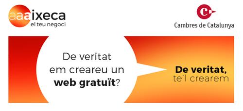Ets autònom o restaurador? Necessites una pàgina web? Les Cambres de Catalunya et volen ajudar, de veritat!