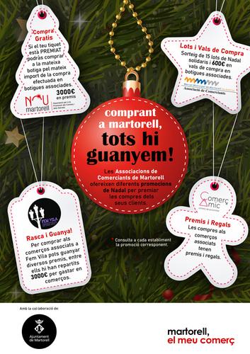 En marxa les campanyes de Nadal de les Associacions de comerciants de Martorell