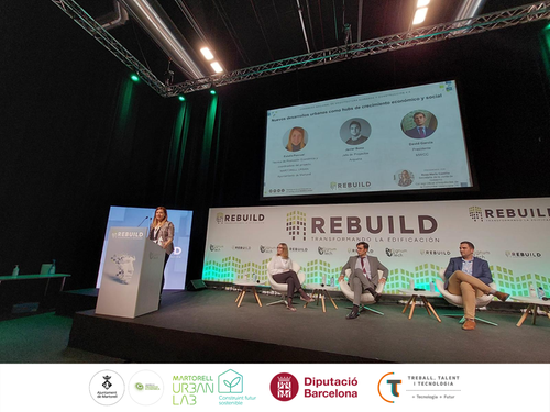 El TTT Martorell Urban Lab representat a la Fira Rebuild Expo a Madrid