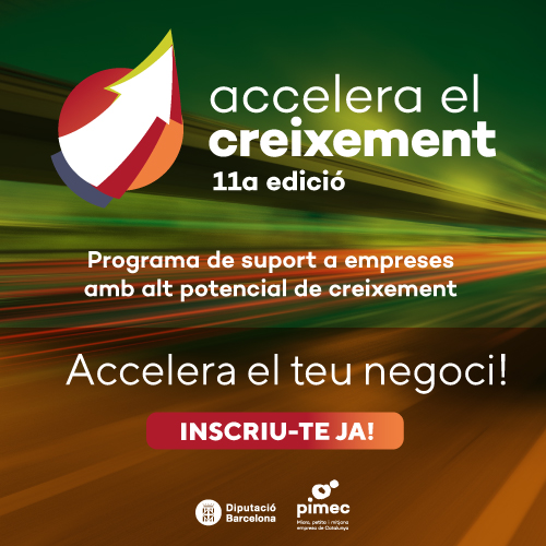 L’Ajuntament de Martorell junt amb Pimec i la Diputació de Barcelona impulsen la 11ª ed. del programa Accelera el Creixement