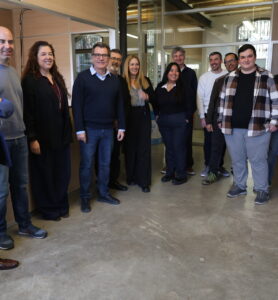 L’alcalde i la regidora de Promoció Econòmica visiten el Viver d’Empreses de Martorell