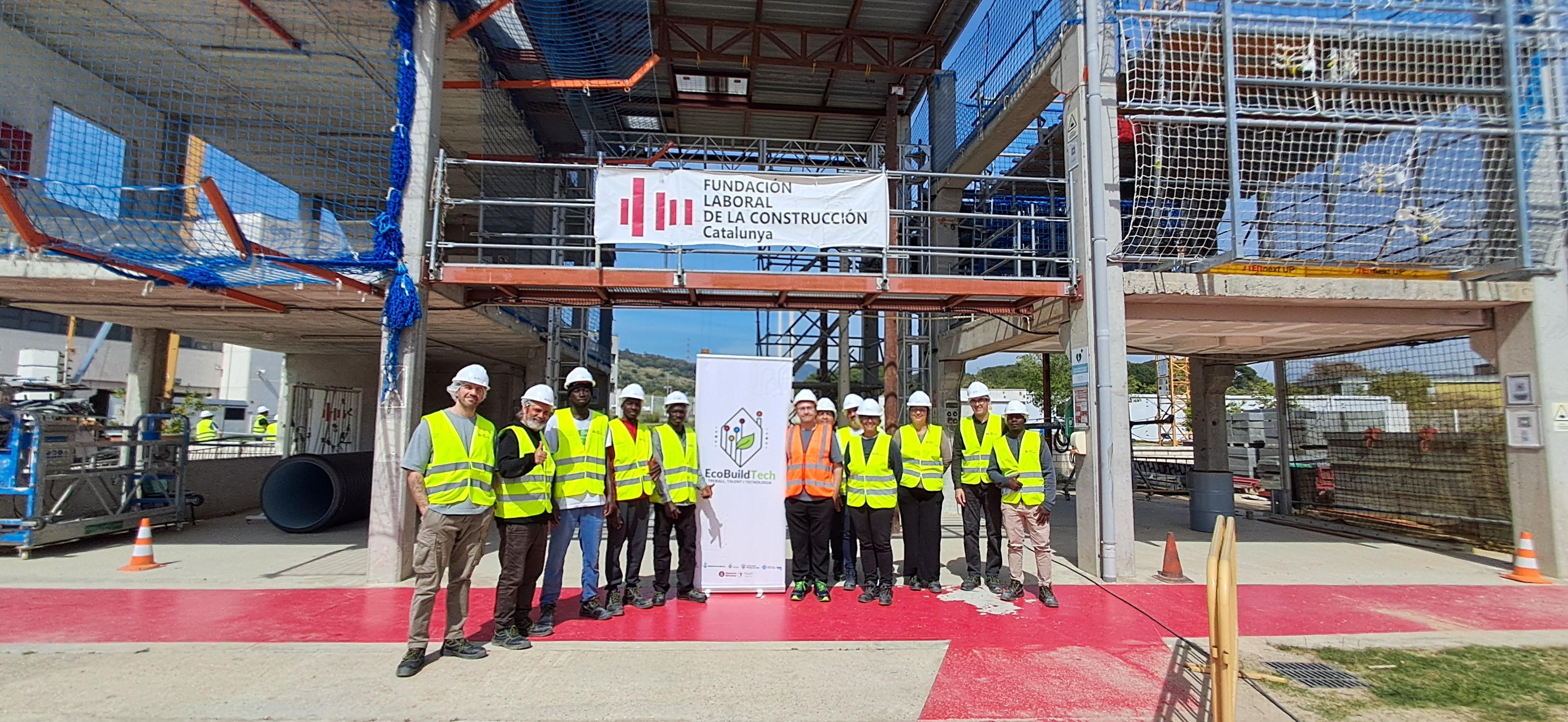 Arrenca el curs d’Iniciació a la rehabilitació d’edificis, domòtica i BIM a la Fundación Laboral a Badalona dins del projecte EcobuildTech.